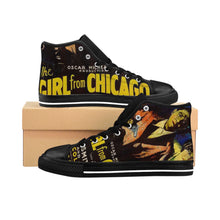 Load image into Gallery viewer, Black Cinema Crew Shoe: Women's Girl From Chicago High-top Sneakers