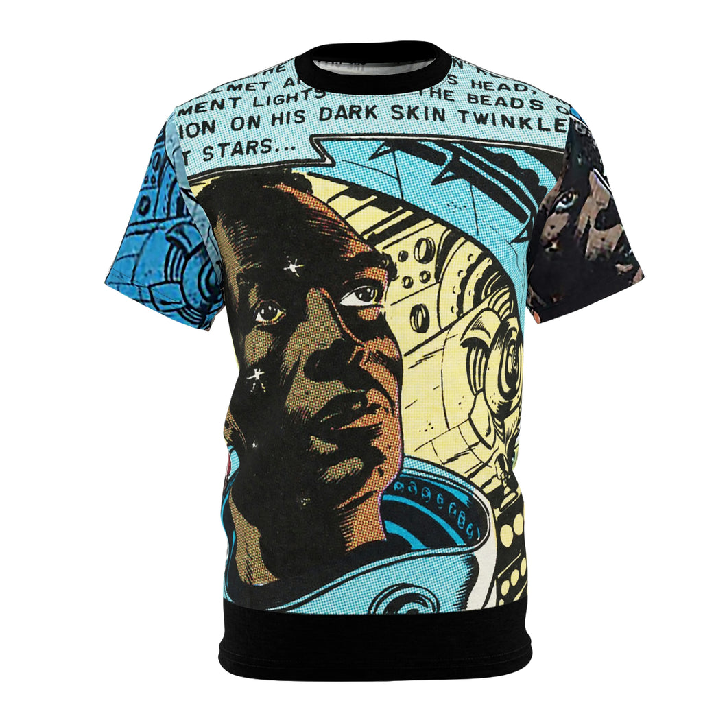 Afrofuturist Unisex AOP Cut & Sew Tee