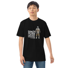 Load image into Gallery viewer, Blacknuss Network Men’s premium heavyweight tee
